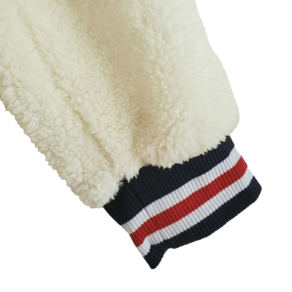 2/$35  FILA Sherpa Fleece Lined hood with Kangeroo pouch pocket Fits Women 6-8 - Picture 5 of 15